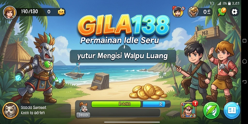 Screenshot gameplay <strong>GILA138</strong> menampilkan elemen interaktif dan antarmuka yang intuitif.