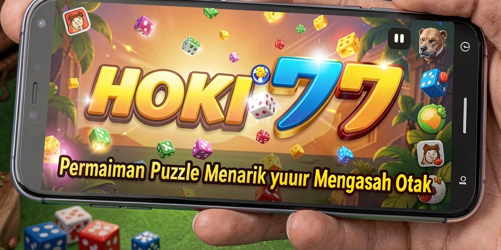 Screenshot gameplay HOKI777 menampilkan tantangan puzzle yang seru.