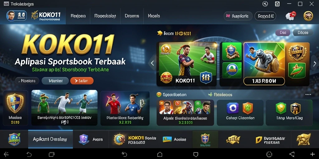 Tampilan gameplay taruhan olahraga dalam KOKO11 yang menarik.