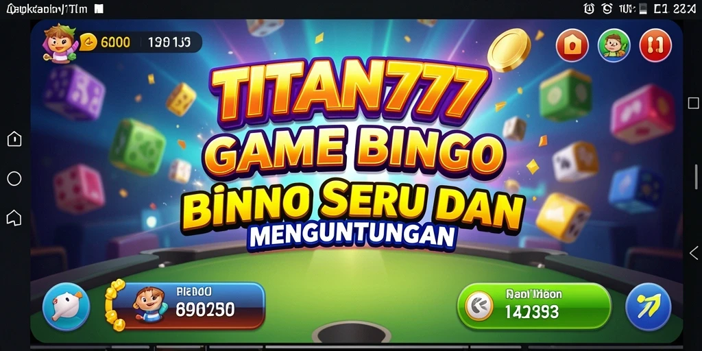 Tampilan gameplay seru dalam permainan Bingo TITAN777.