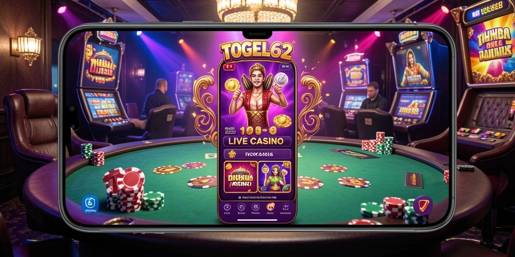 Screenshot gameplay yang menggambarkan keseruan Live Casino.