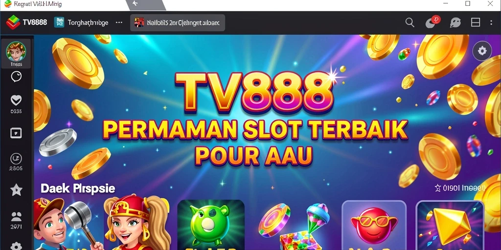Screenshot gameplay TV888 yang menunjukkan keseruan permainan Slot.