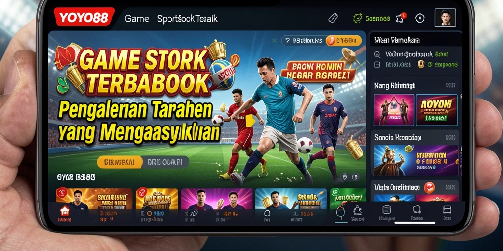 Tampilan gameplay seru dan interaktif pada YOYO88.